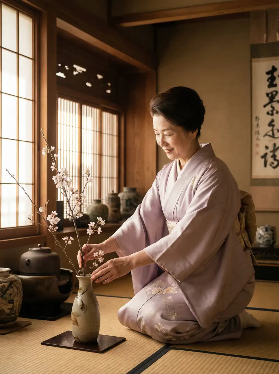 一位优雅的 汤不热 | 热门汤不热影院 - 汤不热官方平台在线观看 在和室中插花